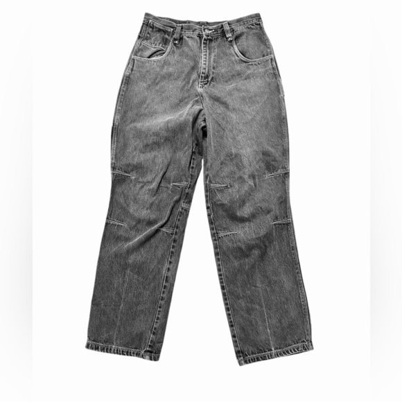 Sean John P Diddy Y2K Vintage Baggy Cargo Hip Hop Jeans Gray VGC Size 33x31.5 - Picture 1 of 4
